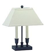 Coach 2-Light Table Lamp in Oil Rubbed Bronze