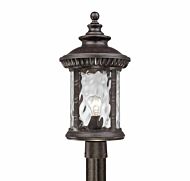 Quoizel Chimera 11 Inch Outdoor Post Light in Imperial Bronze