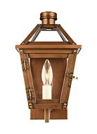 Hyannis 1-Light Wall Lantern in Natural Copper