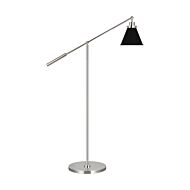 Wellfleet Table Lamp in Midnight Black And Polished Nickel by Chapman & Myers