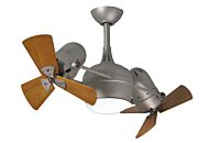 Dagny 1-Light 41 38" Ceiling Fan in Brushed Nickel
