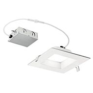 Direct To Ceiling Recessed LED Recessed Downlight in Textured White