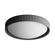 Souffle 1-Light LED Flush Mount in Gray