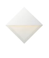 Alumilux Glow 1-Light LED Wall Sconce in White