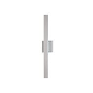 Alumilux Line 2-Light LED Outdoor Wall Sconce in Satin Aluminum