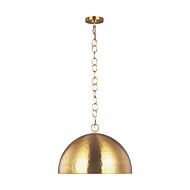 Whare Pendant Light in Burnished Brass by Ellen Degeneres