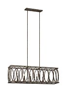 Patrice 6 Light Kitchen Island Light in Deep Abyss by Sean Lavin
