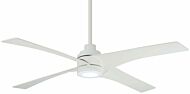 Minka Aire Swept 56 Inch LED Ceiling Fan in Flat White