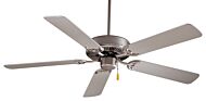 Minka Aire Contractor 42 Inch Ceiling Fan in Brushed Steel