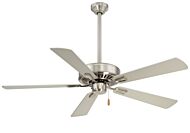 Minka Aire Contractor Plus 52 Inch Ceiling Fan in Brushed Nickel