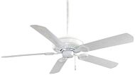 Minka Aire Sundowner 54 Inch Ceiling Fan in White