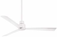 Minka Aire Simple 52 Inch Indoor/Outdoor Ceiling Fan in Flat White