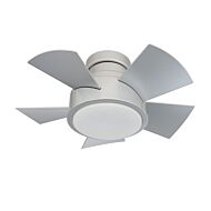 Vox 1-Light 26" Ceiling Fan in Matte White