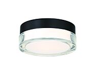 Modern Forms Pi 3 Inch Outdoor Ceiling Light in Black
