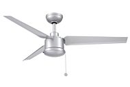 PC with DC 52" Ceiling Fan in Silver