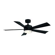 Modern Forms Wynd 60 Inch Indoor/Outdoor Ceiling Fan in Matte Black