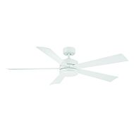 Modern Forms Wynd 60 Inch Indoor/Outdoor Ceiling Fan in Matte White