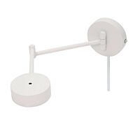 House of Troy Generation 5 Inch Swing Arm Wall Lamp in White
