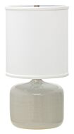 Scatchard 1-Light Table Lamp in Gray Gloss