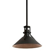 Gus LED Outdoor Pendant in Black