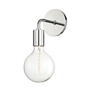 Mitzi Ava 12 Inch Wall Sconce in Polished Nickel