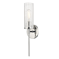 Mitzi Olivia 1-Light Wall Sconce in Polished Nickel