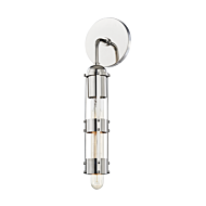 Mitzi Violet Wall Sconce in Polished Nickel