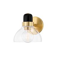 Camile 1-Light Bathroom Vanity Light Bracket in Aged Brass
