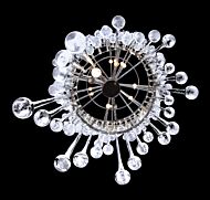 Hollywood Blvd 29-Light Chandelier in Polish Nickel with Clear Glass Tear Drops