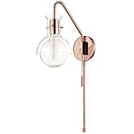 Mitzi Riley 24 Inch Wall Sconce in Polished Copper