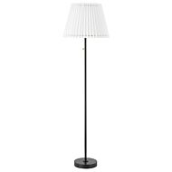 Demi 1-Light LED Floor Lamp in Soft Black