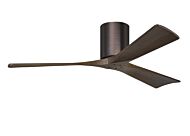 Irene 6-Speed DC 52" Ceiling Fan in Brushed Bronze with Walnut blades