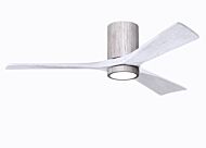Irene 6-Speed DC 52" Ceiling Fan w/ Integrated Light Kit in Barn Wood Tone with Matte White blades