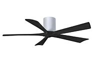 Irene 6-Speed DC 52" Ceiling Fan in White with Matte Black blades