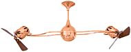 Italo Ventania 53 62" Ceiling Fan in Polished Copper
