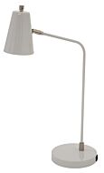 Kirby 1-Light LED Table Lamp in Gray