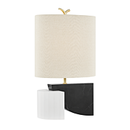Hudson Valley Construct Table Lamp in Aged Brass