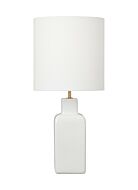 Anderson 1-Light Table Lamp in New White