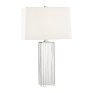 Hudson Valley Hague Table Lamp in Polished Nickel