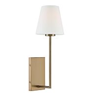 Crystorama Lena Wall Sconce in Vibrant Gold