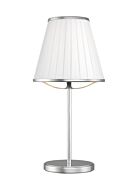 Esther 1-Light Table Lamp in Polished Nickel