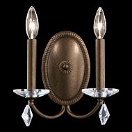 Modique 2-Light Wall Sconce in Heirloom Gold