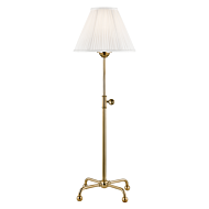 Hudson Valley Classic No.1 by Mark D. Sikes 24 Inch Table Lamp in Aged Brass