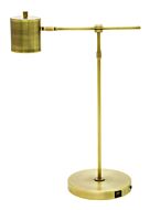 House of Troy Morris 22 Inch Table Lamp in Antique Brass