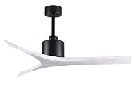 Mollywood 6-Speed DC 52 Ceiling Fan in Matte Black with Matte White blades