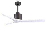 Mollywood 6-Speed DC 52 Ceiling Fan in Textured Bronze with Matte White blades