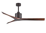 Mollywood 6-Speed DC 60 Ceiling Fan in Textured Bronze with Walnut blades
