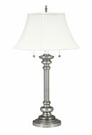 Newport 2-Light Table Lamp in Pewter