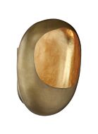 Metropolitan Ardor Wall Sconce in Antique Brass with Gold Leaf