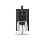 Quoizel Nicholas Wall Sconce in Earth Black